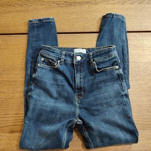 ZARA high rise jeans